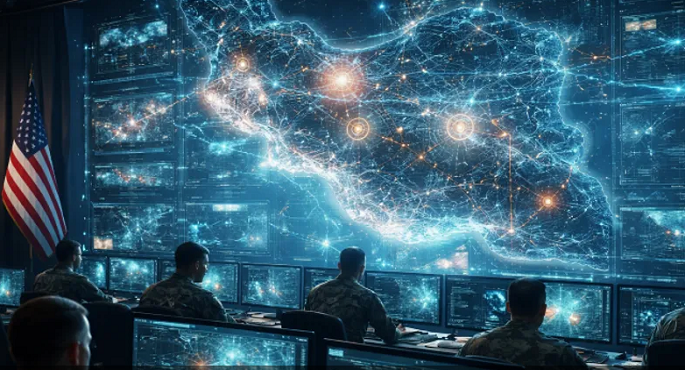 بـ”التوائم الرقمية”.. كيف تدير أمريكا وإسرائيل حرب إيران؟
