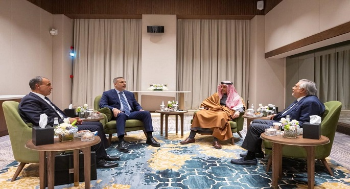 وزير الخارجية يشارك فى اجتماع رباعى مع نظرائه من السعودية وتركيا وباكستان