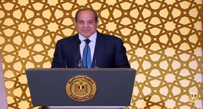 بالفيديو .. فى كلمته باحتفالية ليلة القدر .. الرئيس السيسى: تجربة “دولة التلاوة ” جسدت بحق ريادة الشخصية المصرية