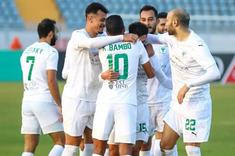 المصرى يختتم استعداداته لمواجهة زد فى نصف نهائى كأس عاصمة مصر