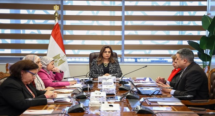 د.منال عوض تتابع الموقف التنفيذى لمشروع الدعم الفنى للوزارة بالتعاون مع برنامج الأمم المتحدة الإنمائى