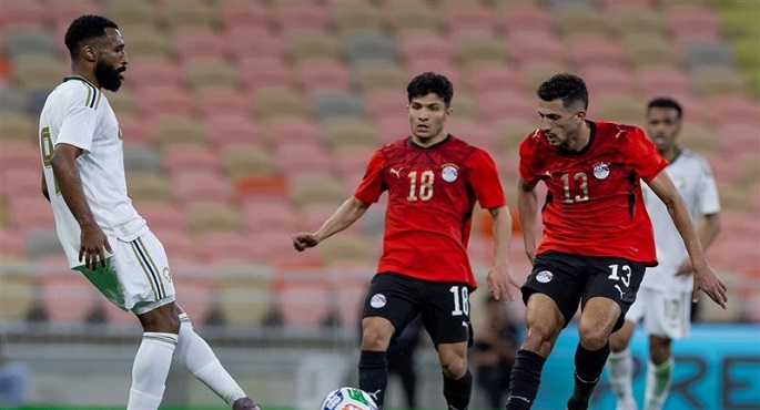 منتخب مصر يفوز على منتخب السعودية برباعية استعدادا لكأس العالم