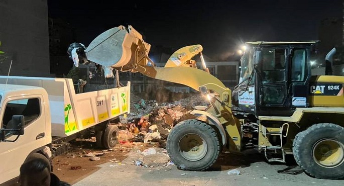 منال عوض: رفع 525 طن مخلفات من شوارع حى الهرم بالجيزة