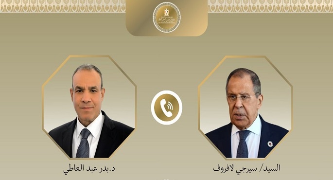 وزير الخارجية يحذر لنظيره الروسى من اتساع نطاق الصراع فى الشرق الأوسط