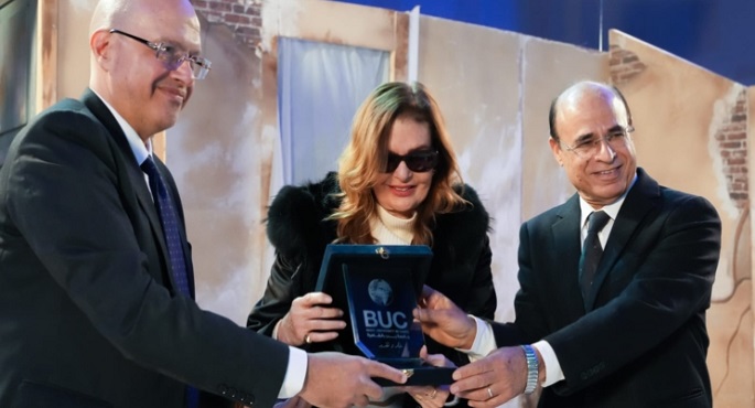 تكريم إلهام شاهين ولبلبة فى انطلاق مهرجان جامعة بدر السينمائى الدولى لأفلام الطلاب