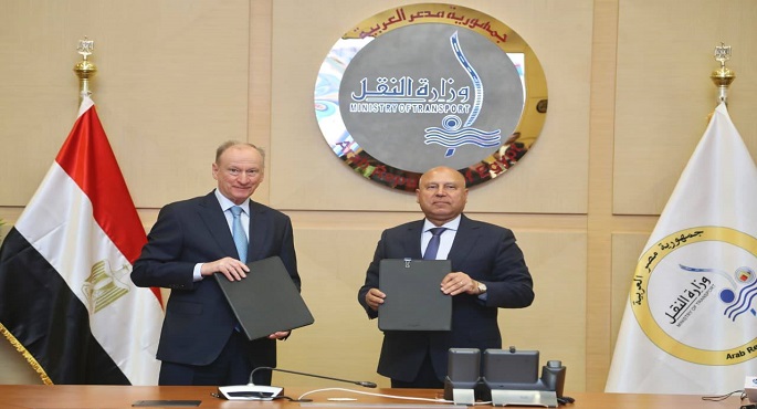 روسيا تعتزم إقامة خطوط ملاحية مشتركة مع المواني المصرية وبناء سفن نهرية كهربائية بمصر