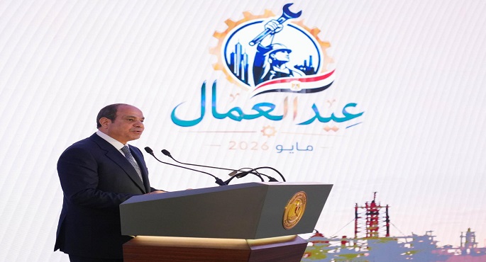 الرئيس السيسى فى احتفال عيد العمال: 1500 جنيه شهريا منحة استثنائية للعمالة غير المنتظمة لمدة 3 أشهر