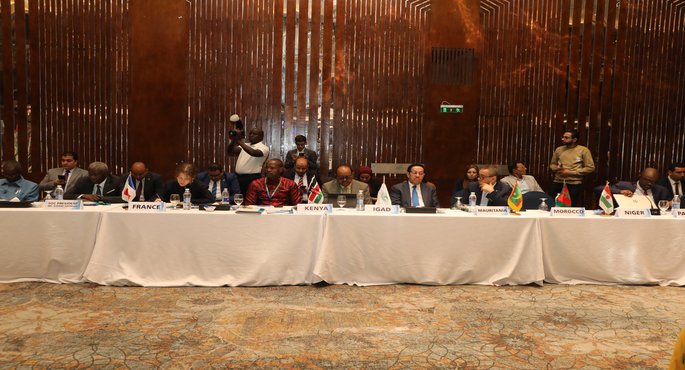 وزيرا الزراعة والرى يفتتحان الدورة الـ33 لمجلس إدارة مرصد الصحراء والساحل