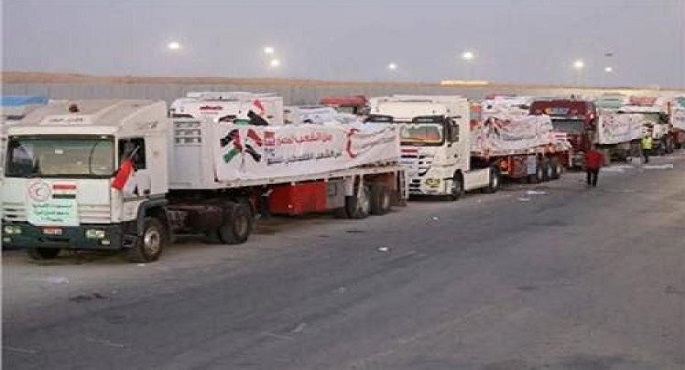 وصول دفعة جديدة من العائدين لقطاع غزة إلى ميناء رفح البرى بشمال سيناء
