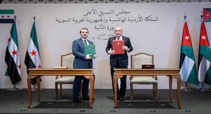 الأردن يستأنف ضخ الغاز لسوريا ويقر آلية تجارية فى المياه والطاقة