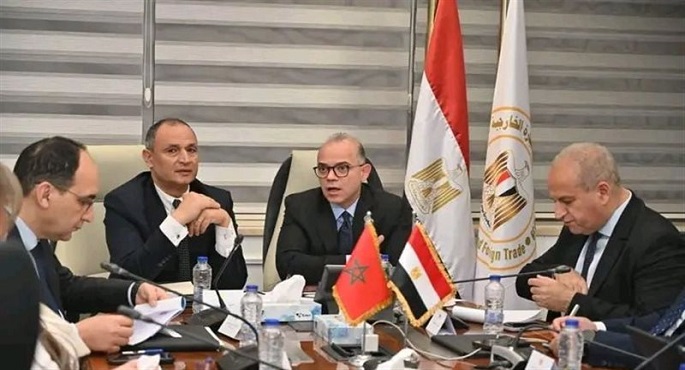 وزير الاستثمار يجرى مباحثات مع وزير التجارة المغربى لزيادة حركة التجارة بين البلدين
