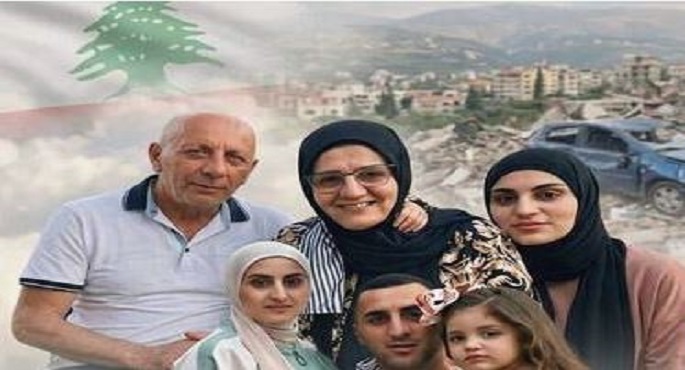 مقتل 7 لبنانيين من عائلة واحدة بغارة إسرائيلية فى صيدا