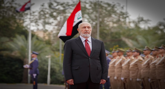 نزار آميدى يتسلم مهام منصبه رئيسا لجمهورية العراق فى مراسم رسمية بقصر بغداد
