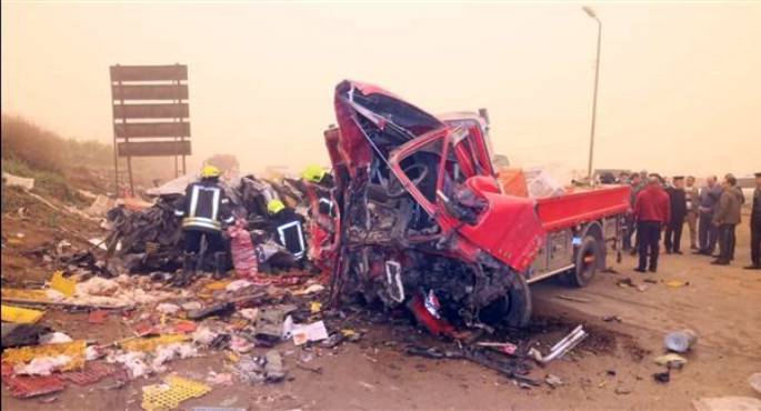 وزيرا التضامن والعمل ومحافظ المنوفية يوجهون بصرف 600 ألف جنيه لأسرة كل ضحية فى حادث المنوفية