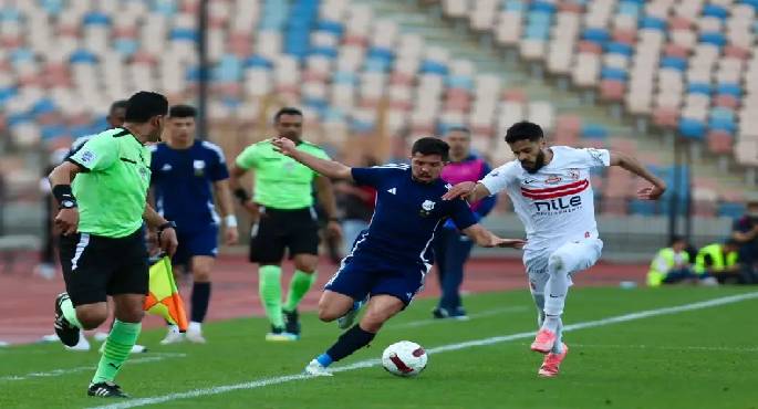 التعادل يحسم مواجهة الزمالك وإنبي في دوري نايل