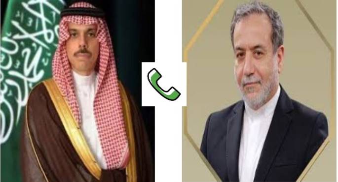 وزيرا خارجية السعودية و إيران يبحثان هاتفيا آخر المستجدات فى أعقاب مفاوضات السلام