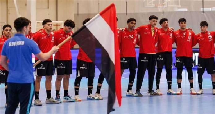 منتخب مصر لكرة اليد أمام إسبانيا فى بطولة البحر المتوسط