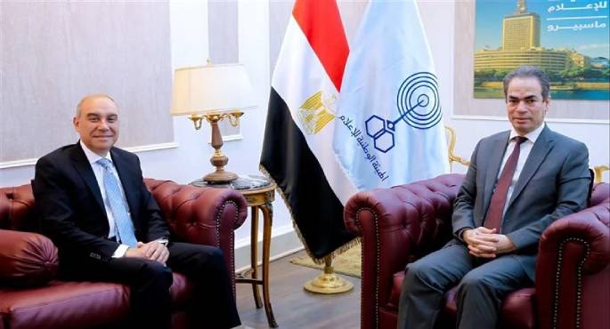رئيسا “الوطنية للإعلام “و”الاستعلامات” يبحثان تعزيز التعاون والتنسيق لدعم الرسالة الإعلامية للدولة