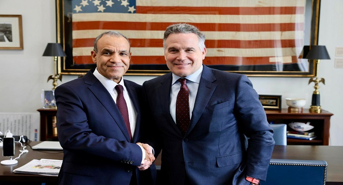 وزير الخارجية يلتقى رئيس اللجنة الفرعية للشرق الأوسط بلجنة العلاقات الخارجية بمجلس الشيوخ الأمريكى