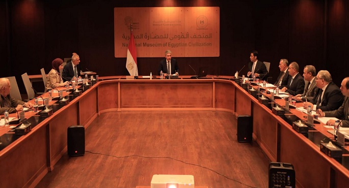 الآثار : إنشاء قاعة عرض تفاعلى بالمتحف القومى للحضارة لتطوير أساليب العرض