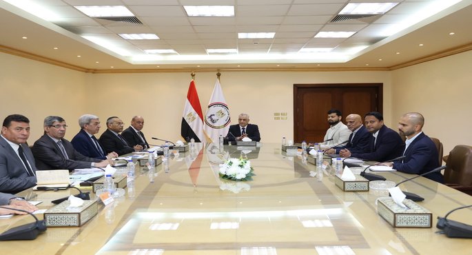 وزير الإنتاج الحربى يبحث مع شركة هندية للأنظمة المتقدمة سبل التعاون الاستراتيجى بمجالات التصنيع المختلفة