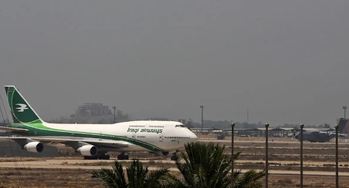 العراق يمدد إغلاق الأجواء أمام حركة الطيران لمدة أسبوع