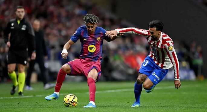 أتلتيكو مدريد فى مواجهة نارية أمام برشلونة لخطف تذكرة نصف نهائى الشامبيونزليج