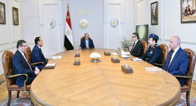 الرئيس السيسى يشدد على ضرورة استخدام الدولة لآليات ضبط السوق لتفادى غلاء الأسعار