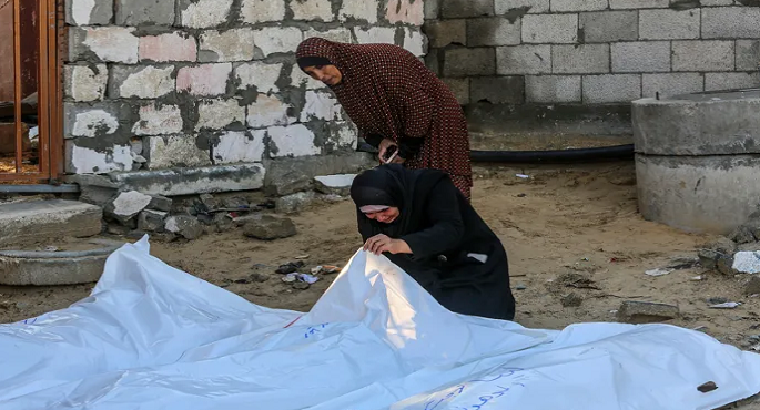شهيدان جراء قصف الاحتلال تجمعا فى حى الزيتون بمدينة غزة