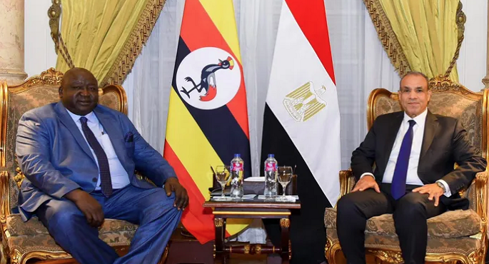 وزير الخارجية يشيد بالزخم المتنامى الذى تشهده العلاقات الثنائية بين مصر وأوغندا