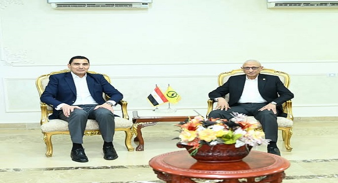 وزير الشباب والرياضة خلال استقباله محافظ شمال سيناء : أبناء سيناء جزء أصيل من معركة التنمية