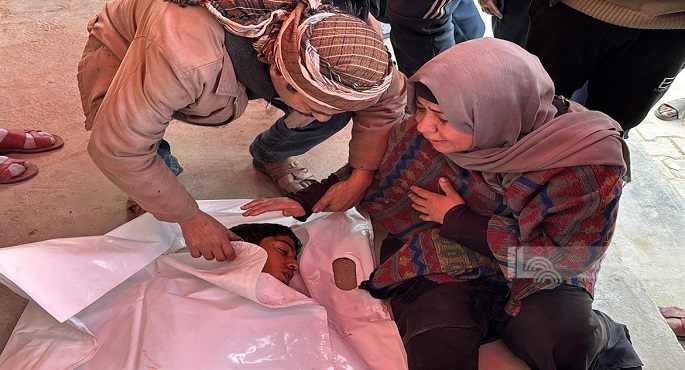 استشهاد 4 فلسطينيين فى قصف إسرائيلى على مدينة غزة