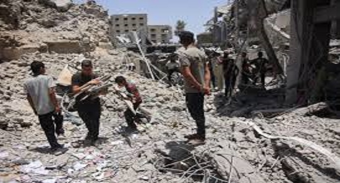 استشهاد فلسطينى جراء استهداف الاحتلال مجموعة من المواطنين شمال غزة