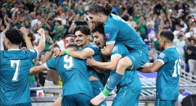 العراق يتأهل إلى كأس العالم بعد غياب 40 عاما بالفوز على بوليفيا 2 / 1