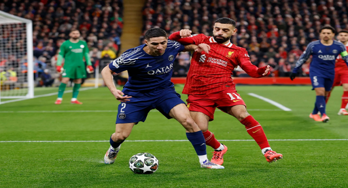 ليفربول يبدأ رحلة رد الاعتبار ضد باريس سان جيرمان بدورى أبطال أوروبا