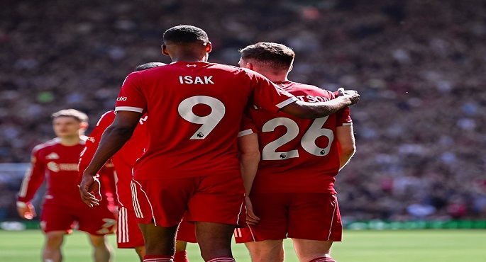 ليفربول يفوز على كريستال بالاس 3-1 ويرتقى للمركز الرابع فى الدورى الإنجليزى