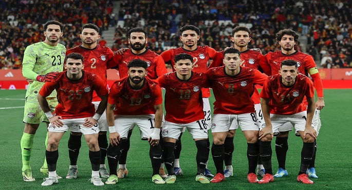 بعثة منتخب مصر تصل إلى القاهرة بعد التعادل وديا مع إسبانيا