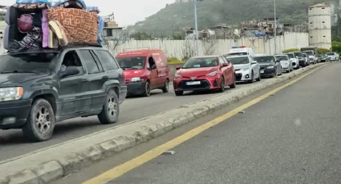 نزوح السكان من قرى جنوب الليطانى نحو صيدا وبيروت بسبب تدهور الأوضاع المعيشية