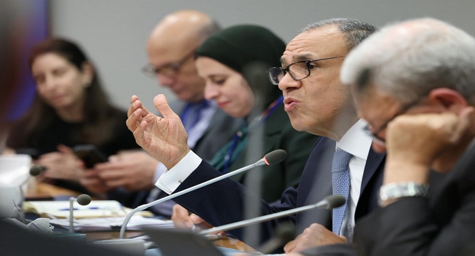 وزير الخارجية يعقد لقاءا مع نائب رئيس البنك الدولى لمنطقة الشرق الأوسط
