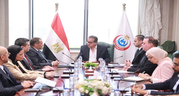 وزير الصحة يبحث التعاون الرقمى مع شركة أورانج مصر لتطوير المنظومة الصحية