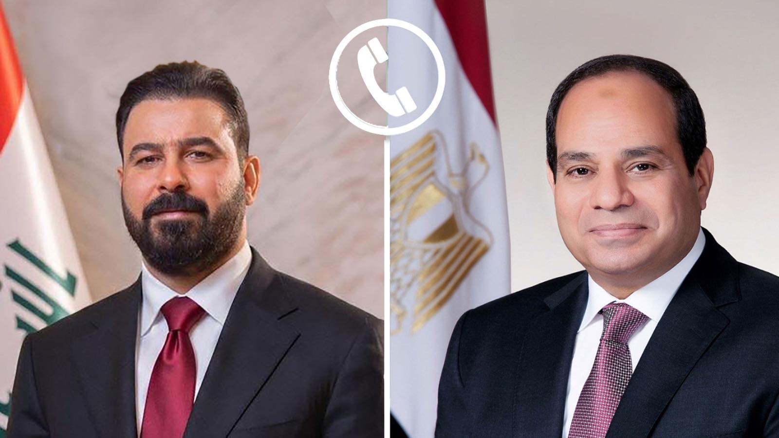 الرئيس السيسى يؤكد دعم مصر لأمن واستقرار العراق