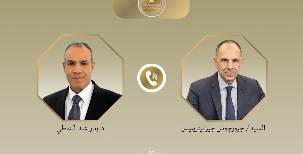 وزير الخارجية يبحث هاتفياً مع نظيره اليونانى العلاقات الثنائية وخفض التصعيد الإقليمى