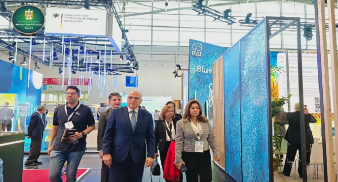 وزيرة التنمية المحلية تشارك فى افتتاح فعاليات معرض ومؤتمر IFAT Munich 2026 بمدينة ميونيخ الألمانية