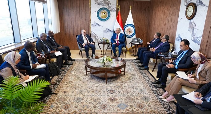 وزير البترول يبحث مع أمين عام منظمة منتجى البترول الأفارقة جهود دعم التكامل