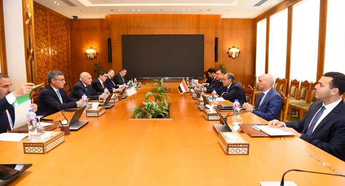 وزير الخارجية يثمن الطابع الاستراتيجى والمتميز للعلاقات والروابط التاريخية بين مصر والجزائر
