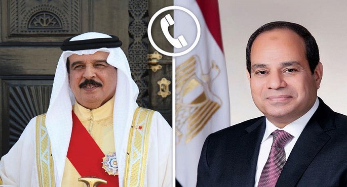 السيسي ملك البحرين
