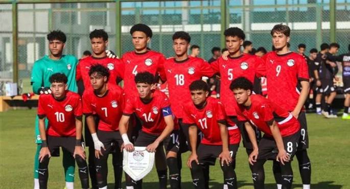 منتخب الناشئين يغادر للمغرب اليوم للمشاركة فى أمم أفريقيا