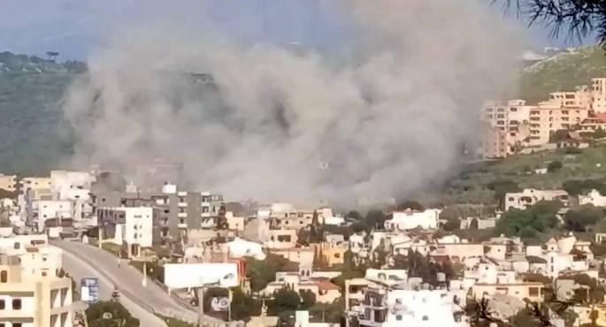 تصعيد إسرائيلى جنوب لبنان بتفجير فى الخيام وغارة على حداثا وتحليق مسيّرات فوق الضاحية
