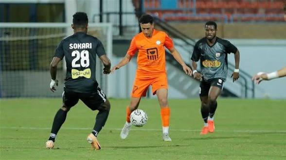 البنك الاهلى يتعادل مع الجونة 1-1 فى الدورى الممتاز
