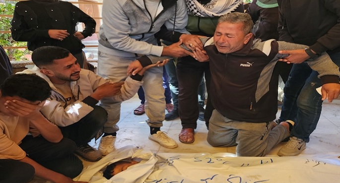 استشهاد شاب فلسطينى برصاص الاحتلال الإسرائيلى فى مخيم قلنديا شمال القدس